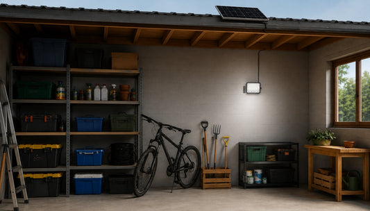 ¿Cuántos paneles solares necesita un foco para funcionar toda la noche?