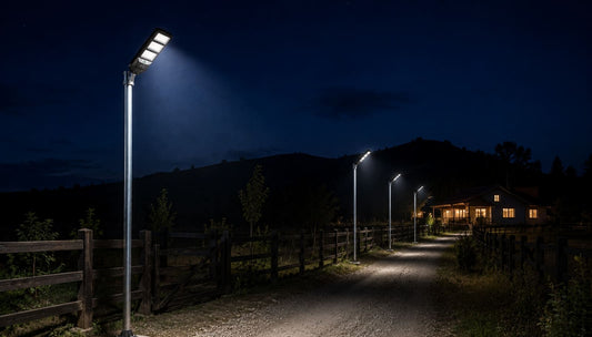 Iluminación solar para parcelas: qué considerar antes de instalar