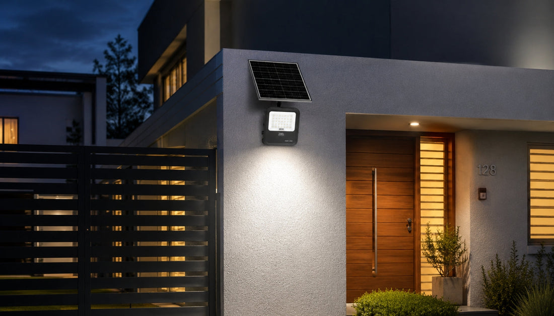 Cómo instalar un proyector solar sin taladrar ni hacer obras