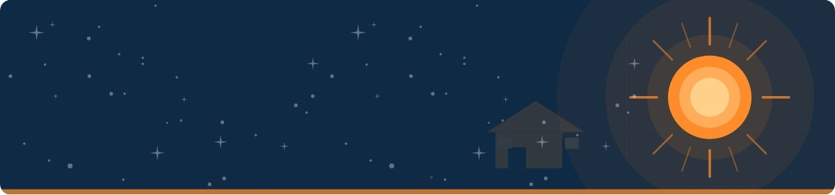 Banner para iluminación solar