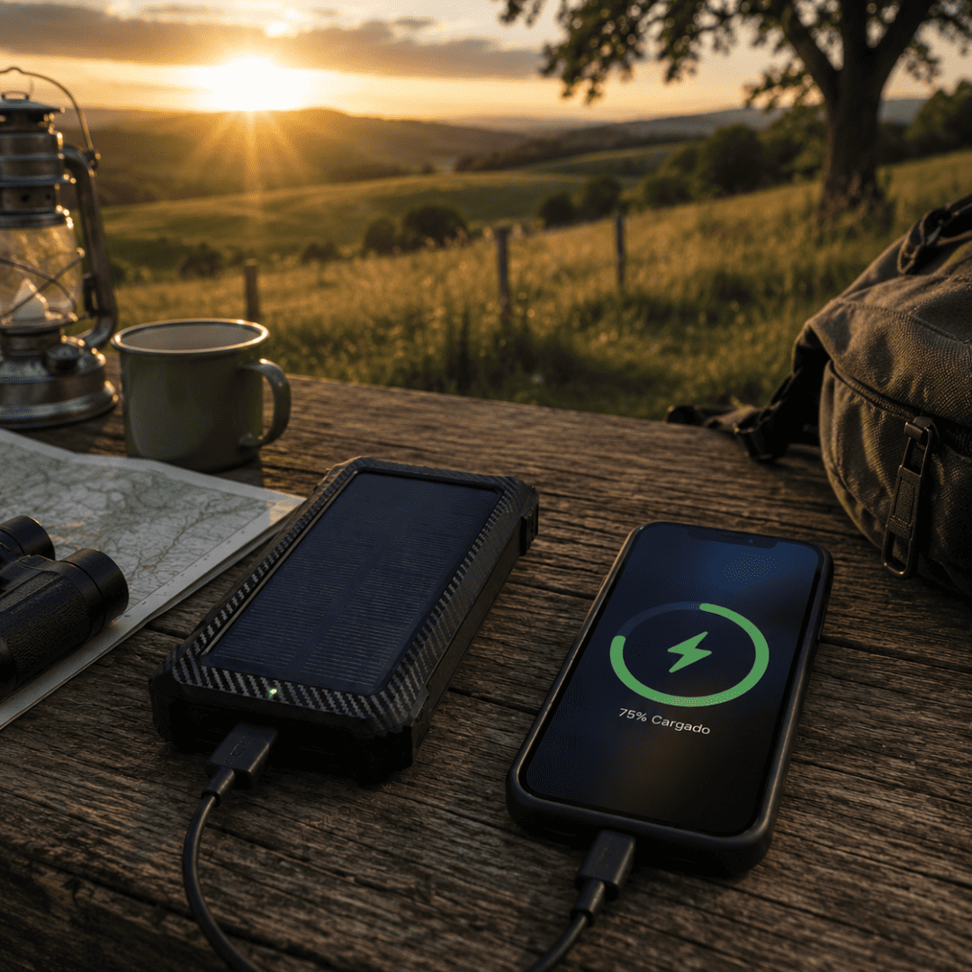 Batería portátil recargable Felibox para emergencias y cortes de luz, energía de respaldo en cualquier lugar.