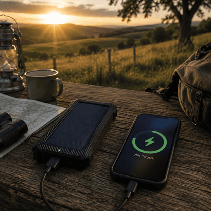 Batería portátil recargable Felibox para emergencias y cortes de luz, energía de respaldo en cualquier lugar.
