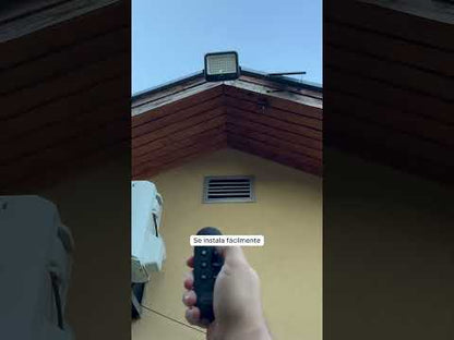 Proyector Solar LED SenseLight Plus 3CCT 150W con Sensor y Control Remoto